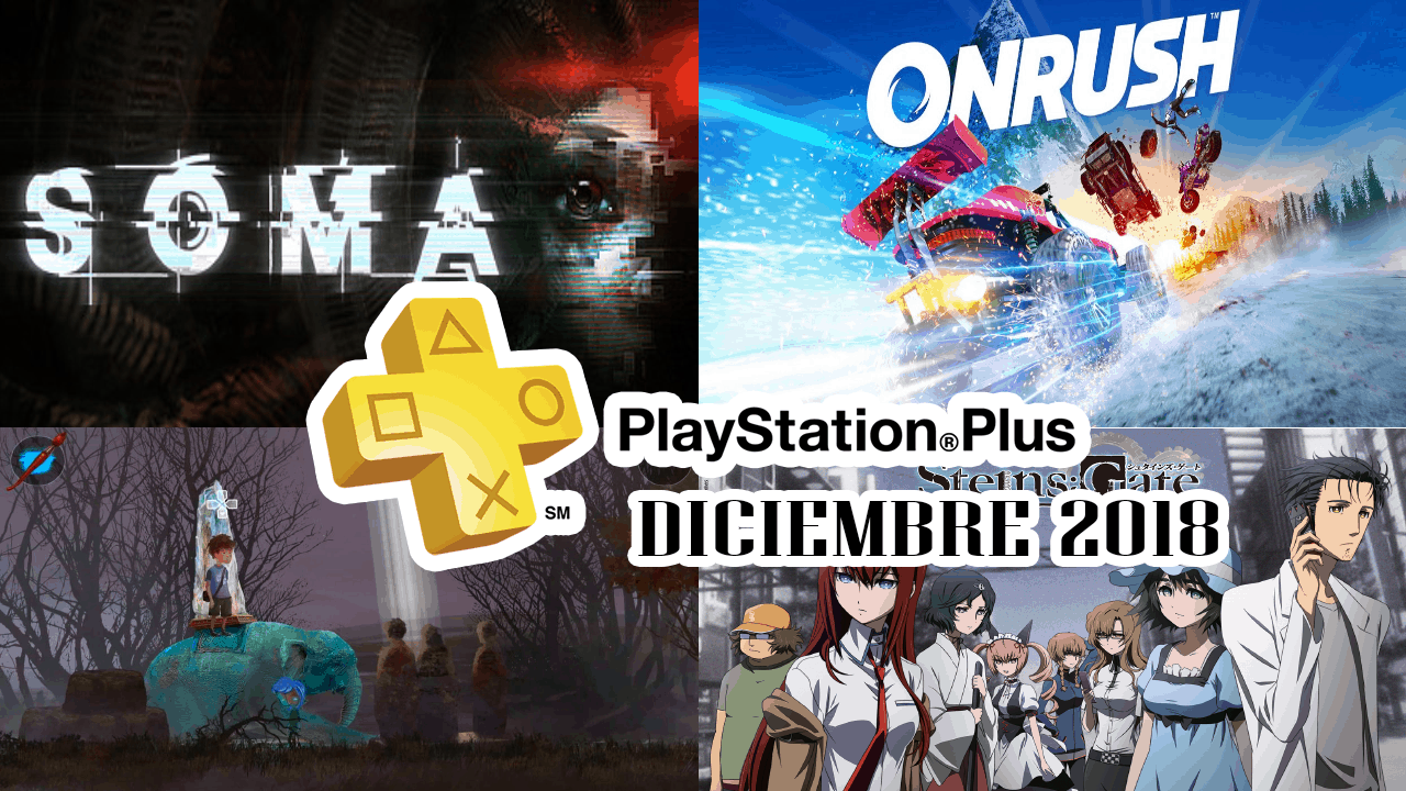 PS Plus Diciembre 2018