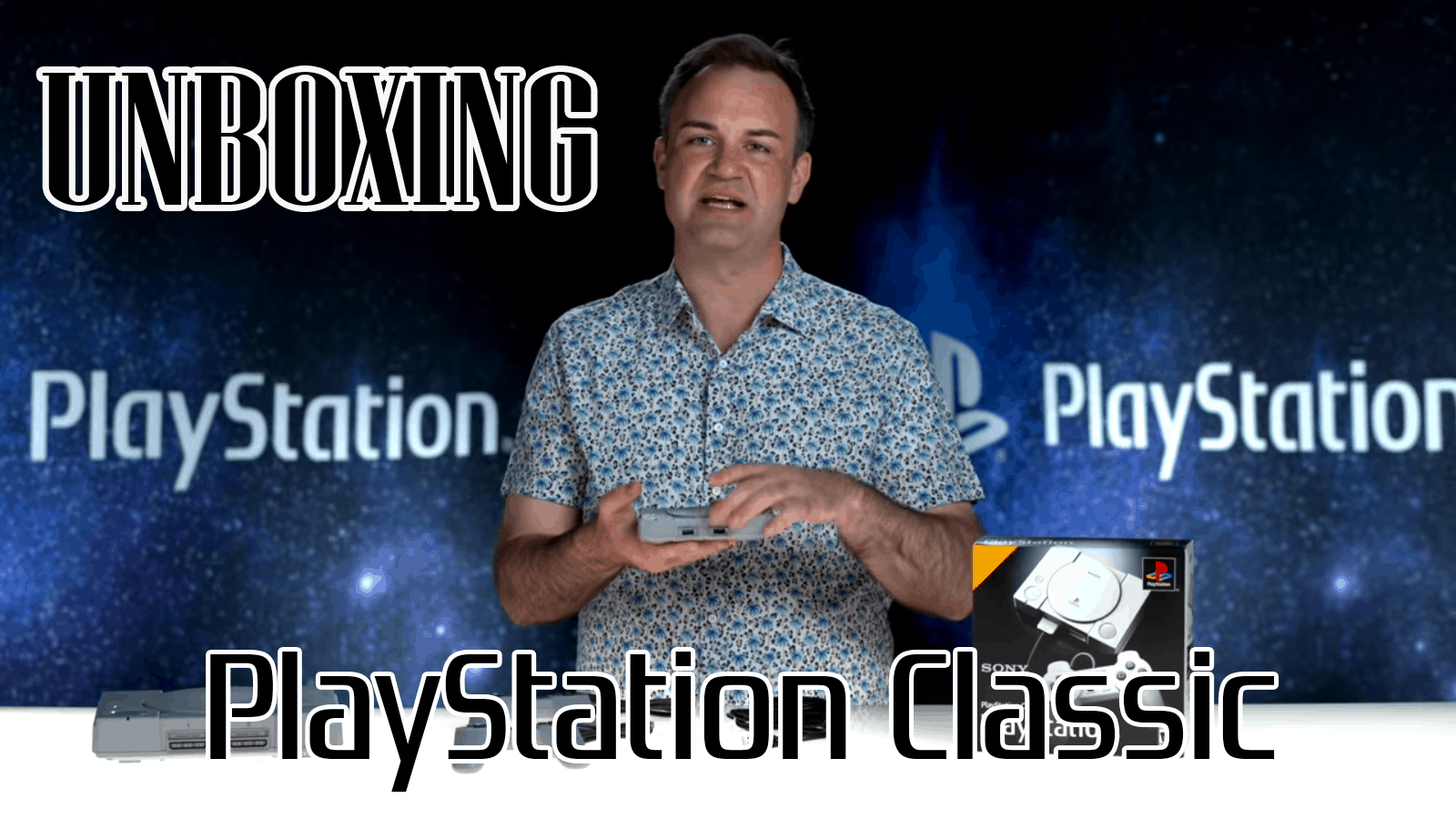 Unboxing playstation classic
