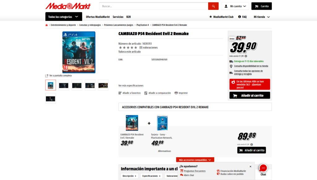 Media Markt Resident Evil 2 Pc