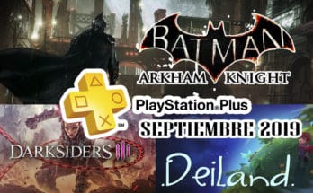 PS Plus Septiembre 2019