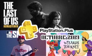 PS Plus Octubre 2019