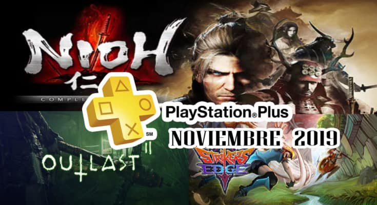 PS Plus Noviembre 2019