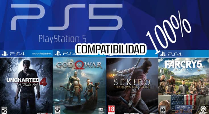 PS5 compatibilidad 100 POR 100 con ps4