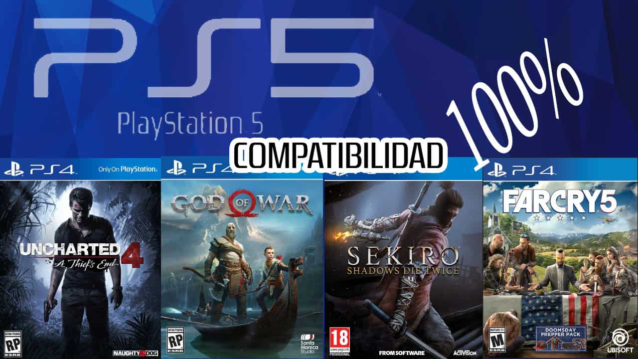 PlayStation 5 tendrá retro-compatibilidad al 100% con juegos de PS4