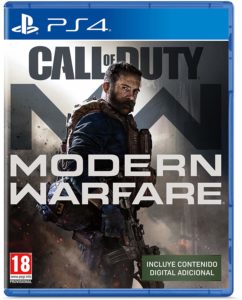 portada call of duty modern warfare ps4