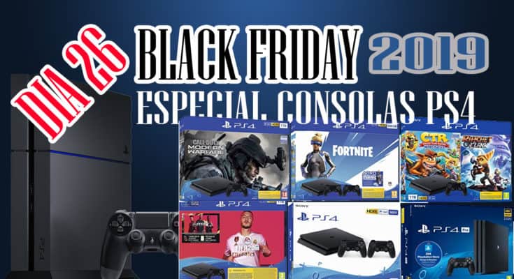 EMANA BLACK FRIDAY - CONSOLAS PS4 Y PS4 PRO Y PLAYSTATION HITS POR 15,99€ DIA 26