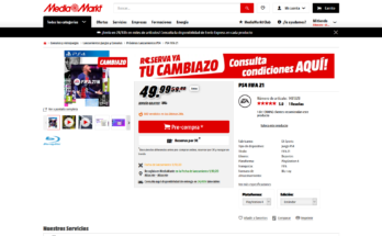 Cambiazo Media Markt Fifa 21